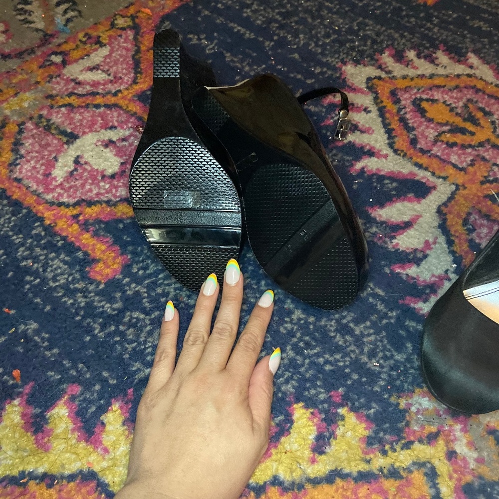 Bamboo Mary Jane black